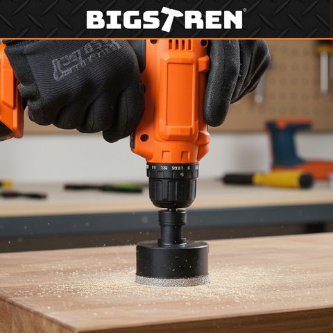 Deimantiniai skylių pjūklai - 6 vnt. rinkinys Bigstree 27079