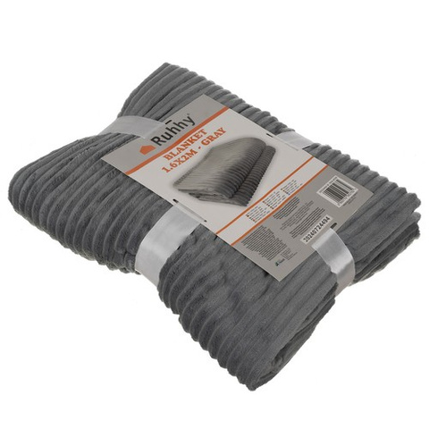Blanket 1.6x2m - gray Ruhhy 24494