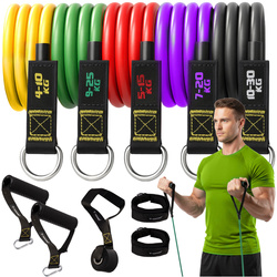 Set of exercise bands - 5 pcs Trizand 25880