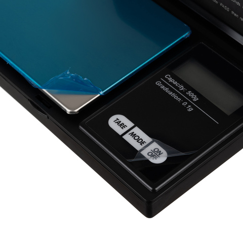 Pocket scale 500 x 0.1g with flap 23573