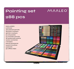 Malset im Koffer 288-tlg