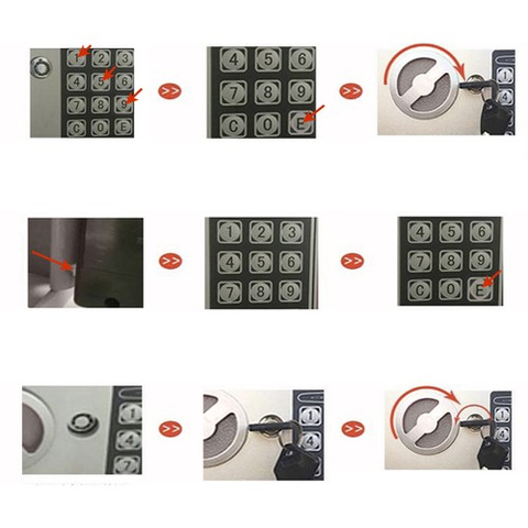 Malatec 22627 Combination Safe