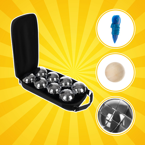 Boules 8 balls + cover KRUZZEL 22915