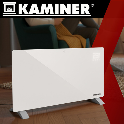 Zelva Kaminer 26573 elektrinis stiklinis radiatorius