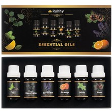 Huiles parfumées - lot de 6 pièces 10 ml Ruhhy 21939