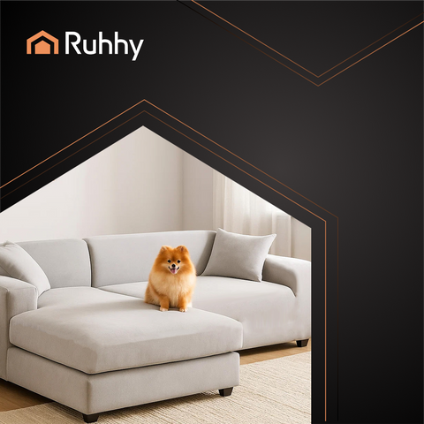 Pokrowiec na kanapę 190-230cm j. szary Ruhhy 26182