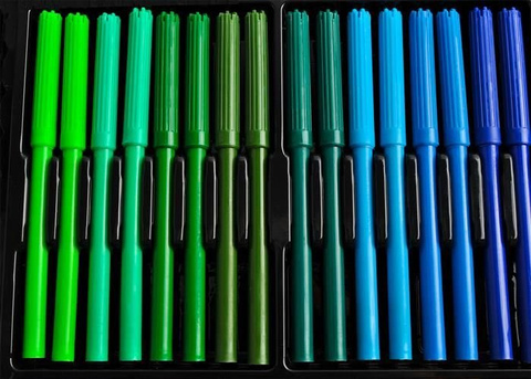 Ensemble de peinture dans une valise 288 pcs