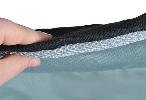 Black and gray fishing chair