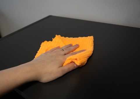 Chiffons en microfibre - lot de 12 pièces.