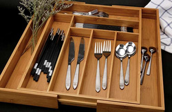 Bamboo drawer insert/organizer Ruhhy 19189