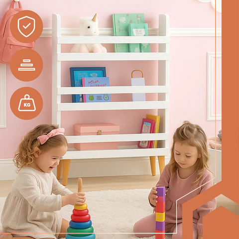 Ruhhy 26440 Étagère à jouets/bibliothèque