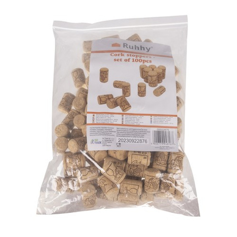 Wine bottle corks - 100pcs Ruhhy 22876