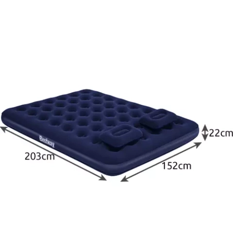 Matelas double avec pompe - BESTWAY 67374