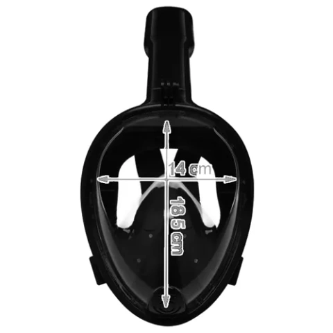 Maska do snorkowania pełnotwarzowa L/XL cz. 23462