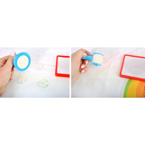 Water drawing mat XXL100x80 cm set 22443