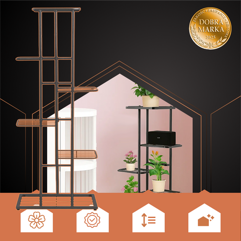 Jardinière sur pied 106 cm Ruhhy 26040