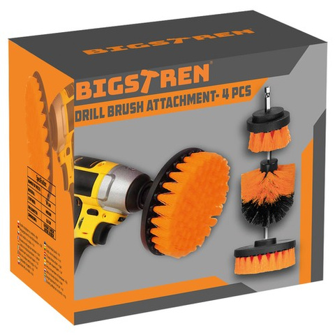 Drill cleaning brushes - 4 pcs