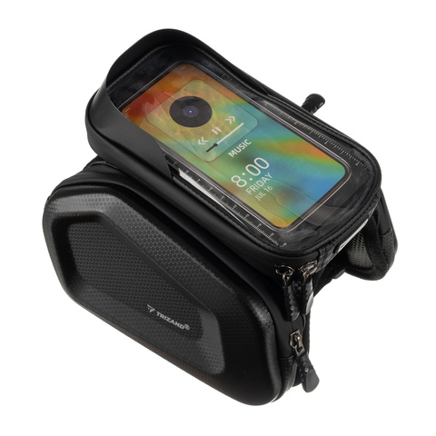 Trizand 25378 Bike Pannier with Phone Case