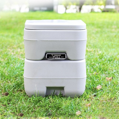 Trizand 24498 tragbare Toilette