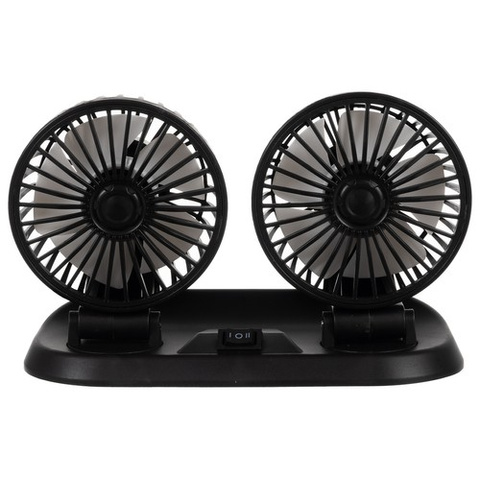 Car fan 12V double Xtrobb 23222