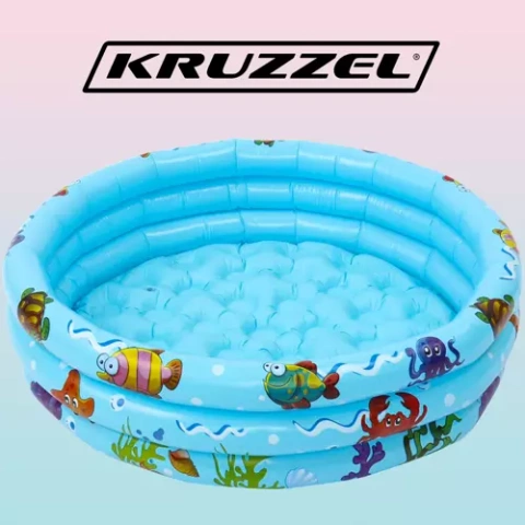 Piscine gonflable pour enfants - pataugeoire Kruzzel 20932