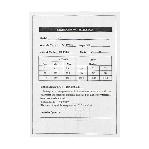 Динамометрический ключ 3/8 7-112 Нм Bigstring 22097