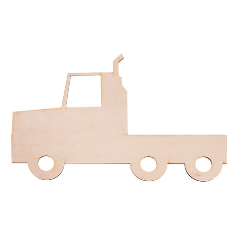 Medinė lentyna automobiliams - Kruzzel 26582 sunkvežimis
