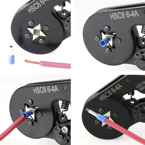 Crimping tool for ferrules 0.25-10mm2 Bigstrene 22717