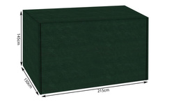 Abdeckung für eine Gartenschaukel 215x153x145cm PE