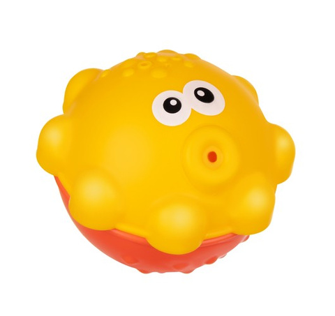 Bath toys with strainer