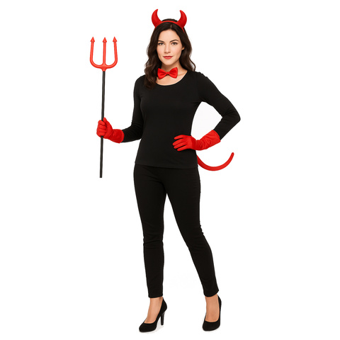 Costume de diable - Lot de 4 S22140