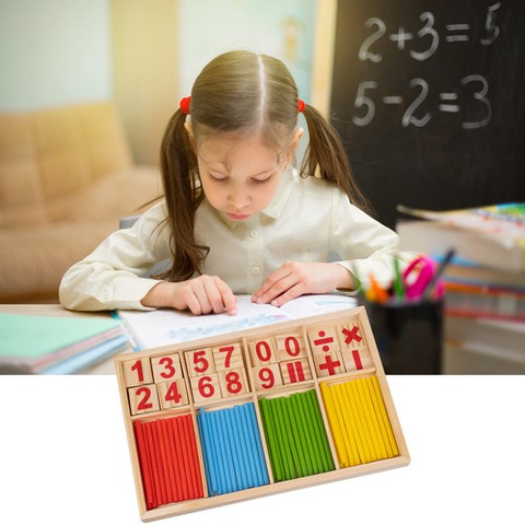 Wooden sticks for learning to count 22447