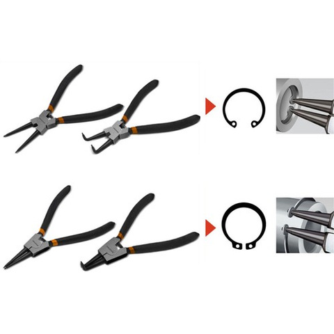 Circlip pliers 4 pcs Bigstreen 22159