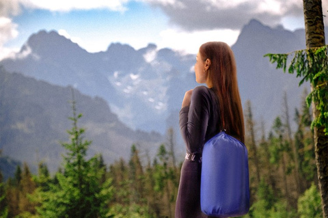 Schlafsack - blau S10249