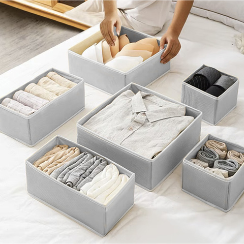 Organisateur de sous-vêtements - lot de 6 Ruhhy 25764
