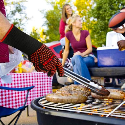 Gants de barbecue résistants à la chaleur 25416