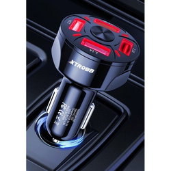 Car charger 4x USB + cable Xtrobb 19907