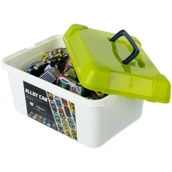 Motorized cars in a suitcase, 50 pcs. 26603