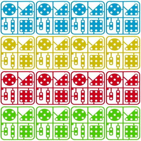 Creative Mosaic with Screwdriver 22444