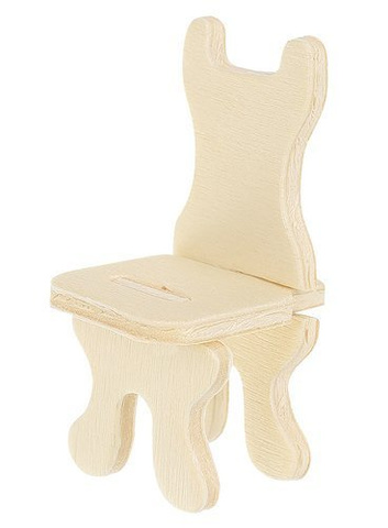 Set Holzmöbel für Puppen, 34-teilig.