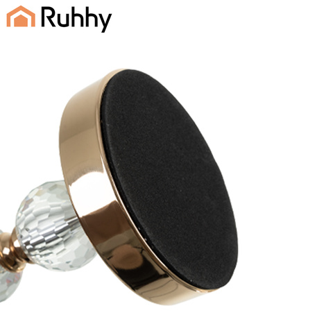 Ensemble de 3 bougeoirs et lanternes dorés Ruhhy 26487