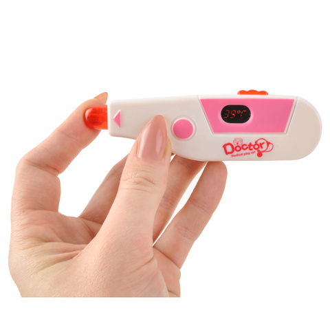 Coffret Petit Docteur - Poussette rose 26556