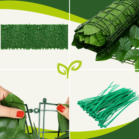 Artificial hedge for balcony 3x1m Gardlov 25343