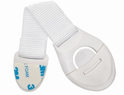 Serrure de sécurité pour armoires, lot de 10 pièces, blanche