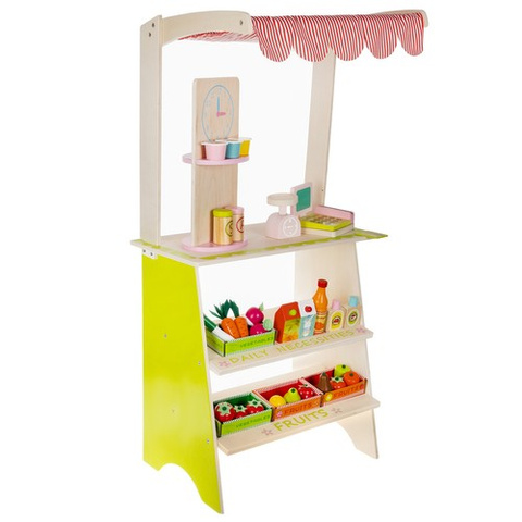 Wooden stall with accessories Kruzzel 24888