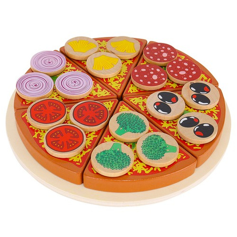 Wooden pizza - set 22471