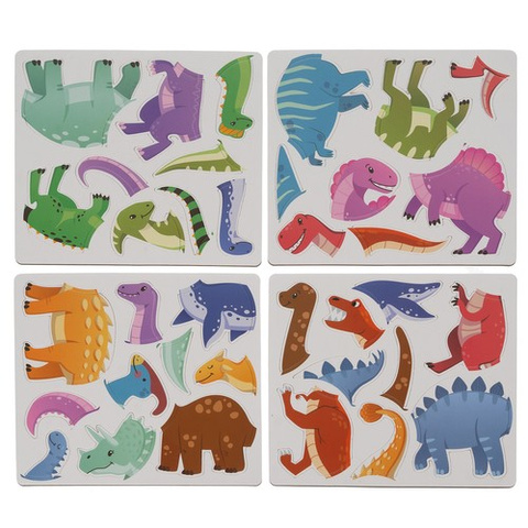 Puzzle magnétique - dinosaures 24730