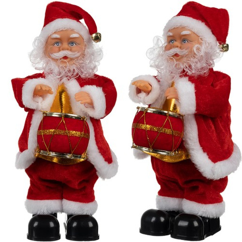 Hrající Santa Claus - figurka 30cm Ruhhy 22162