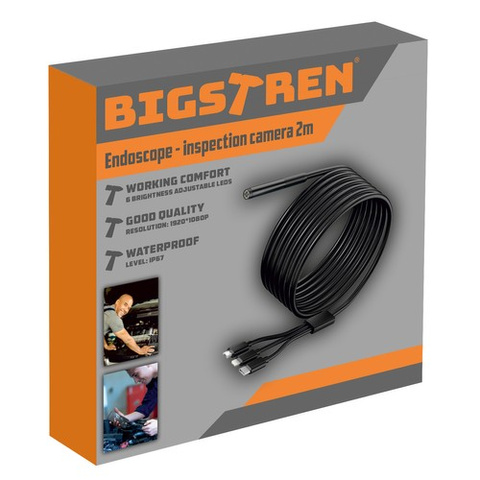 Endoscope - caméra d&#39;inspection 2m Bigstren 23020