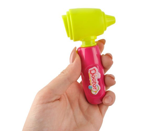 Kleines Arztset - rosa Kinderwagen